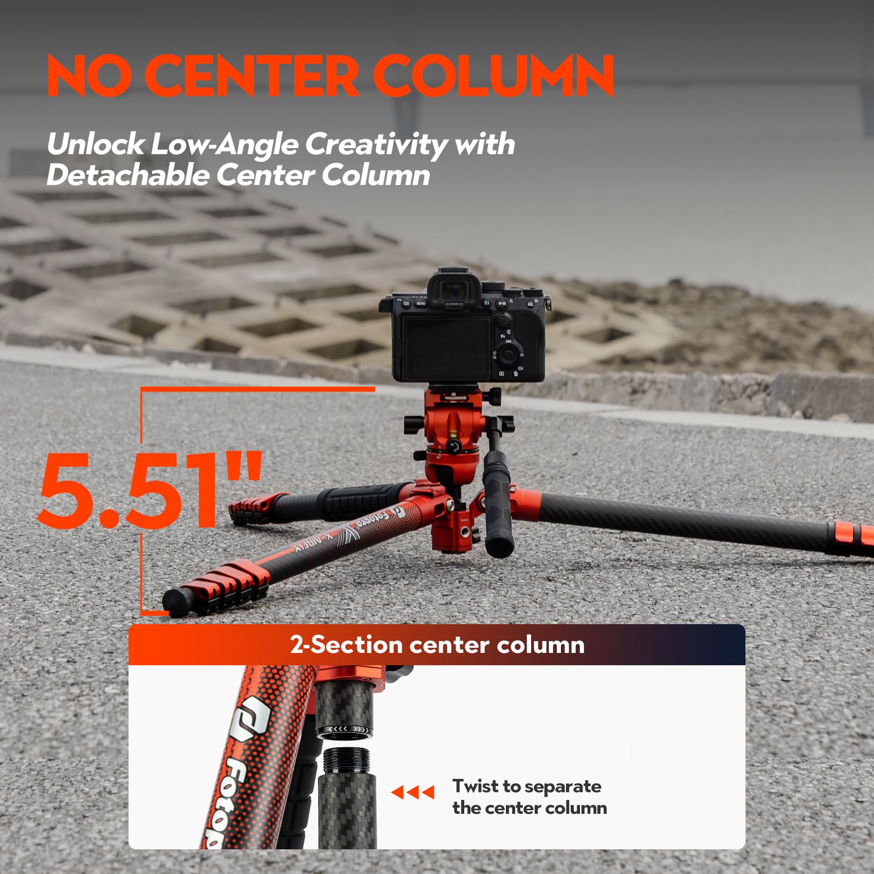 Amazon.com : Fotopro X-Airfly Video 64.5 Inch Lightweight Travel